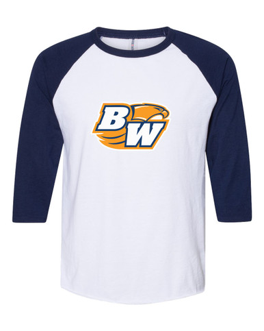 Briar Woods Falcons Mascot #1 Women's Baseball T-Shirt