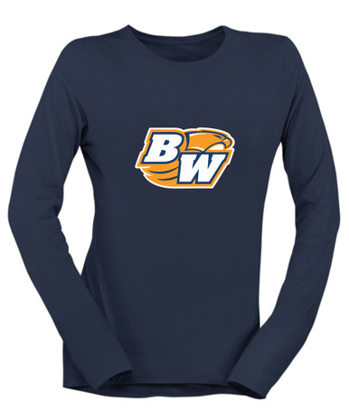Briar Woods Falcons Mascot #1 Women's Premium LS T-Shirt