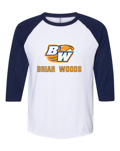 Briar Woods Falcons Mascot #2 Men's Baseball T-Shirt