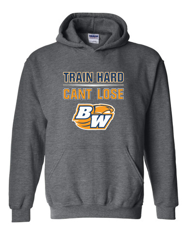 Briar Woods Falcons Train Hard, Can't Lose Men's Hoodie