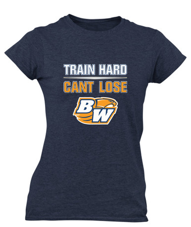 Briar Woods Falcons Train Hard, Can't Lose Women's SS T-Shirt