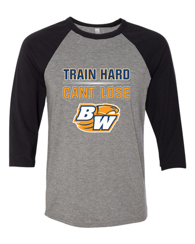 Briar Woods Falcons Train Hard, Can't Lose Women's Baseball T-Shirt