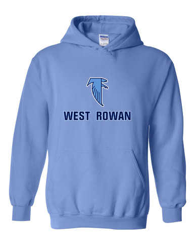 West Rowan Falcons Mascot #2 Men's Hoodie