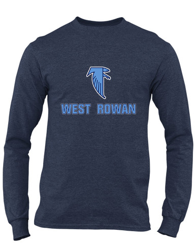 West Rowan Falcons Mascot #2 Men's Premium LS T-Shirt