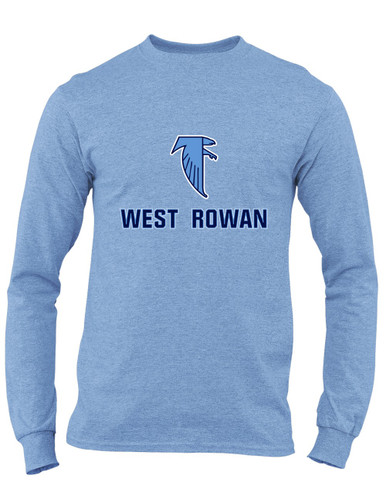 West Rowan Falcons Mascot #2 Men's LS T-Shirt