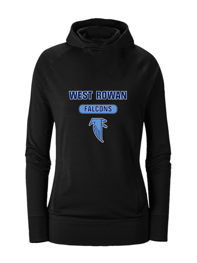 West Rowan Falcons Mascot #3 Women's Hoodie