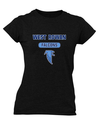 West Rowan Falcons Mascot #3 Women's SS T-Shirt