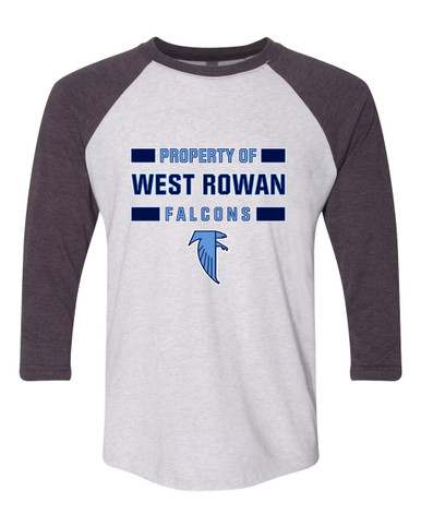 West Rowan Falcons Property Of Men's Baseball T-Shirt