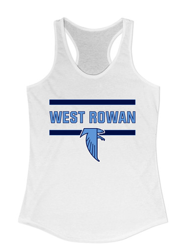 West Rowan Falcons Mascot #4 Women's Tank Top