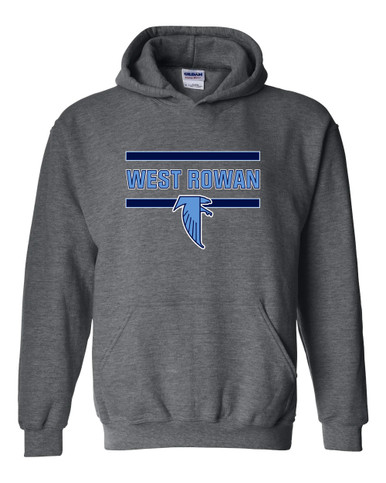 West Rowan Falcons Mascot #4 Men's Hoodie