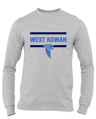 West Rowan Falcons Mascot #4 Men's Premium LS T-Shirt