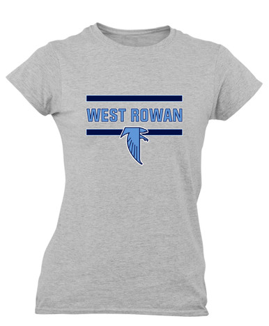 West Rowan Falcons Mascot #4 Women's Premium SS T-Shirt