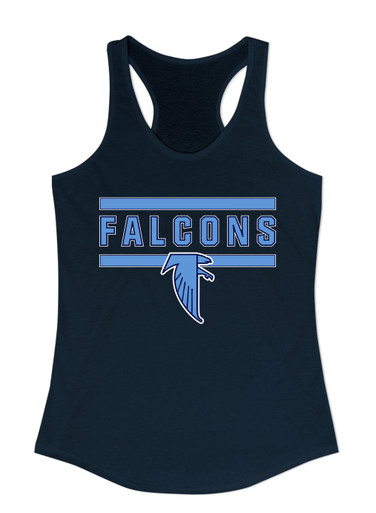 West Rowan Falcons Mascot #5 Women's Tank Top