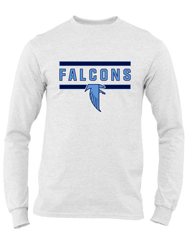West Rowan Falcons Mascot #5 Men's Premium LS T-Shirt