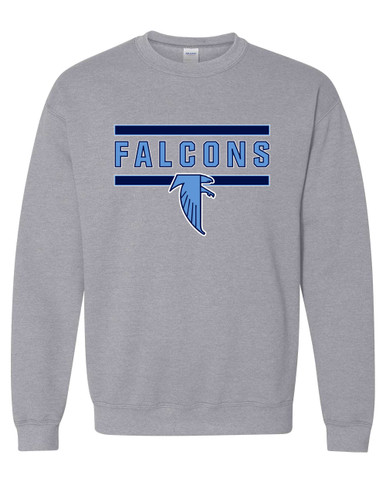 West Rowan Falcons Mascot #5 Men's Sweatshirt