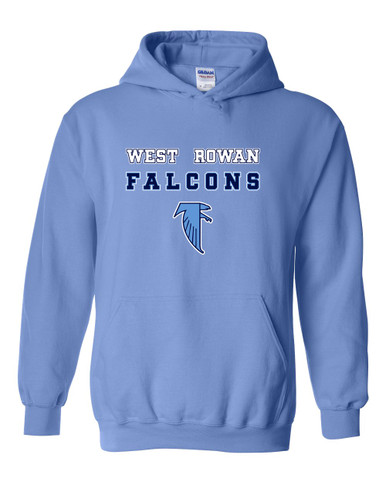 West Rowan Falcons Spirit Men's Hoodie