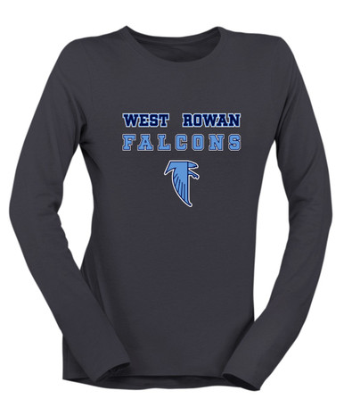 West Rowan Falcons Spirit Women's Premium LS T-Shirt