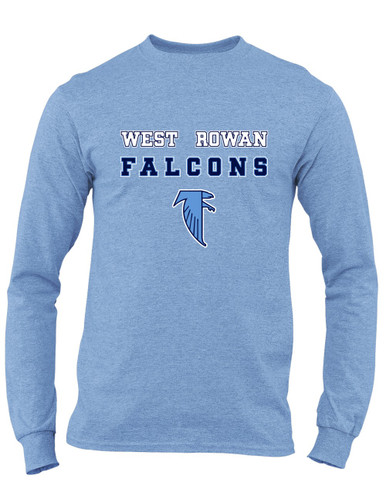 West Rowan Falcons Spirit Men's LS T-Shirt