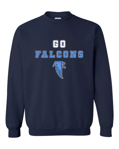West Rowan Falcons Go Team Men's Sweatshirt