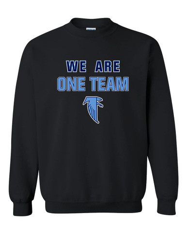 West Rowan Falcons We Are One Team Men's Sweatshirt