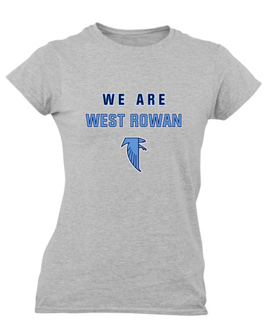West Rowan Falcons We Are Women's SS T-Shirt