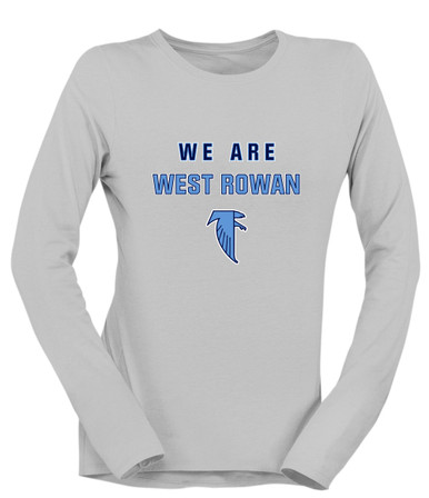 West Rowan Falcons We Are Women's LS T-Shirt