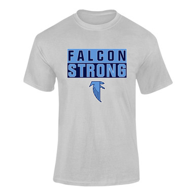 West Rowan Falcons Strong #1 Men's SS T-Shirt