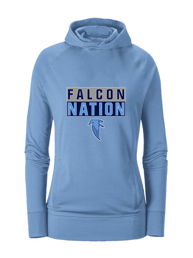 West Rowan Falcons Nation #1 Women's Hoodie