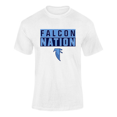 West Rowan Falcons Nation #1 Men's SS T-Shirt