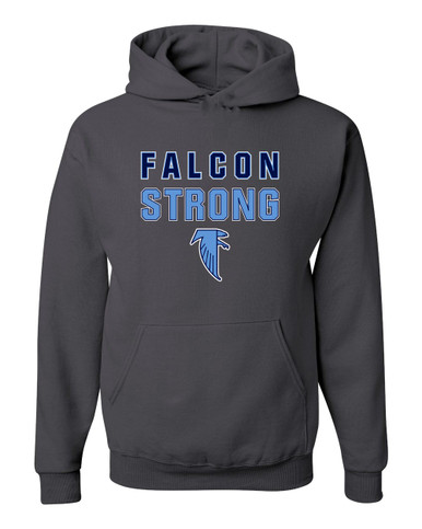 West Rowan Falcons Strong #2 Men's Premium Hoodie