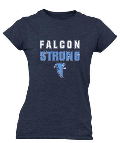 West Rowan Falcons Strong #2 Women's Premium SS T-Shirt