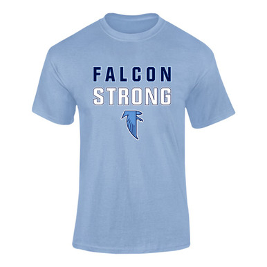 West Rowan Falcons Strong #2 Men's SS T-Shirt