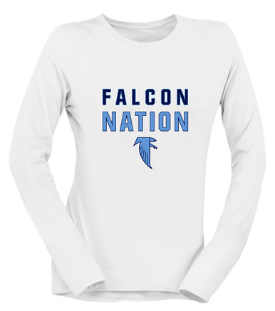 West Rowan Falcons Nation #2 Women's Premium LS T-Shirt