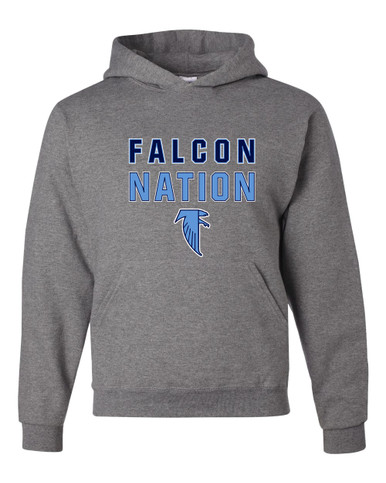 West Rowan Falcons Nation #2 Men's Premium Hoodie