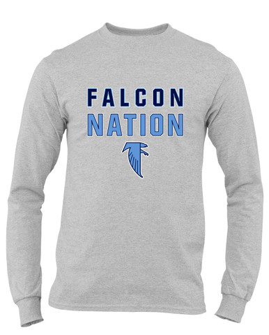 West Rowan Falcons Nation #2 Men's Premium LS T-Shirt