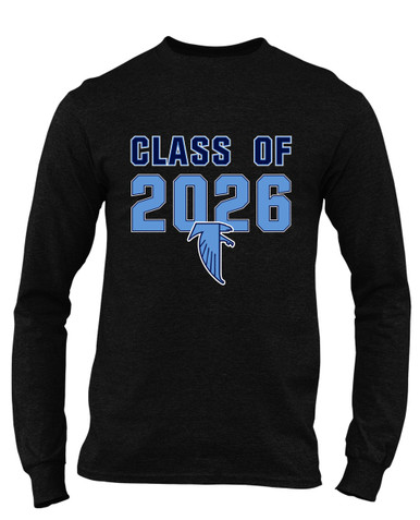 West Rowan Falcons Class of 2026 Men's LS T-Shirt