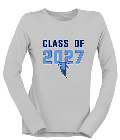 West Rowan Falcons Class of 2027 Women's LS T-Shirt