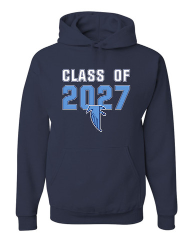 West Rowan Falcons Class of 2027 Men's Premium Hoodie