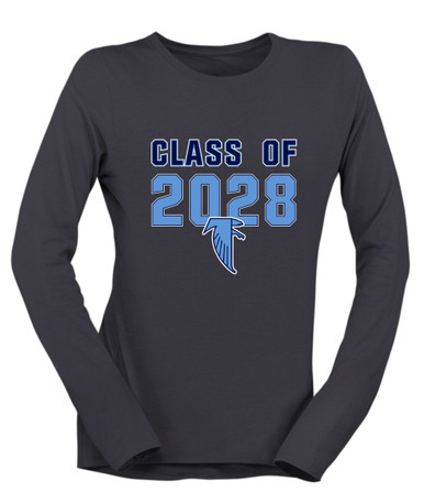 West Rowan Falcons Class of 2028 Women's Premium LS T-Shirt