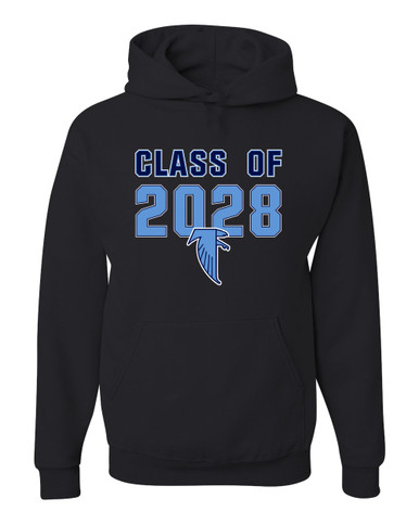 West Rowan Falcons Class of 2028 Men's Premium Hoodie