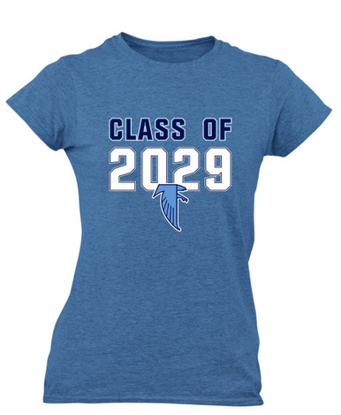 West Rowan Falcons Class of 2029 Women's Premium SS T-Shirt