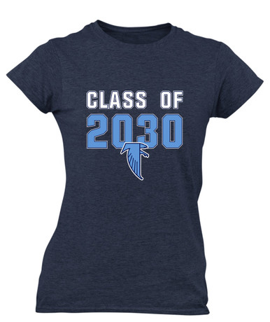 West Rowan Falcons Class of 2030 Women's Premium SS T-Shirt