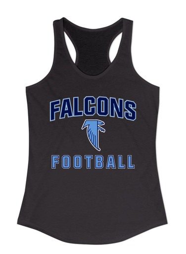 West Rowan Falcons Football #1 Women's Tank Top