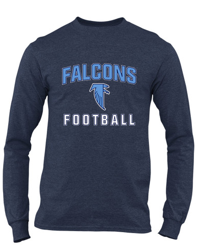 West Rowan Falcons Football #1 Men's Premium LS T-Shirt