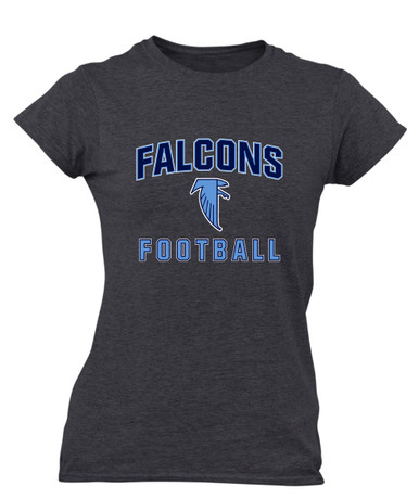 West Rowan Falcons Football #1 Women's Premium SS T-Shirt
