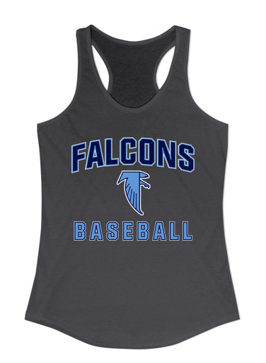 West Rowan Falcons Baseball #1 Women's Tank Top