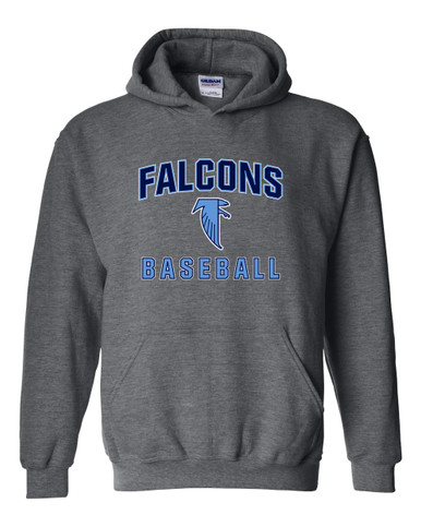 West Rowan Falcons Baseball #1 Men's Hoodie
