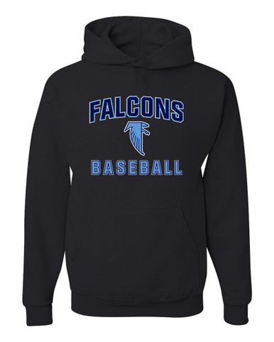 West Rowan Falcons Baseball #1 Men's Premium Hoodie