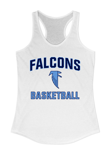 West Rowan Falcons Basketball #1 Women's Tank Top