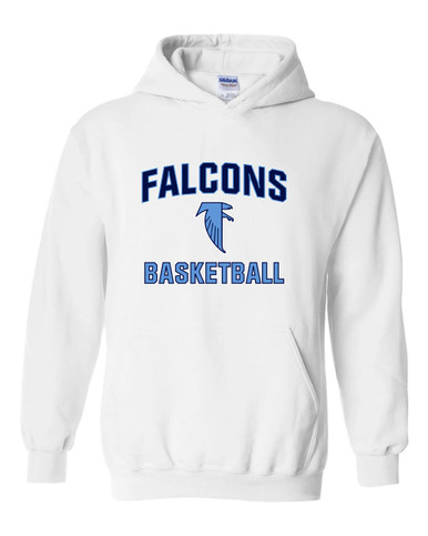 West Rowan Falcons Basketball #1 Men's Hoodie